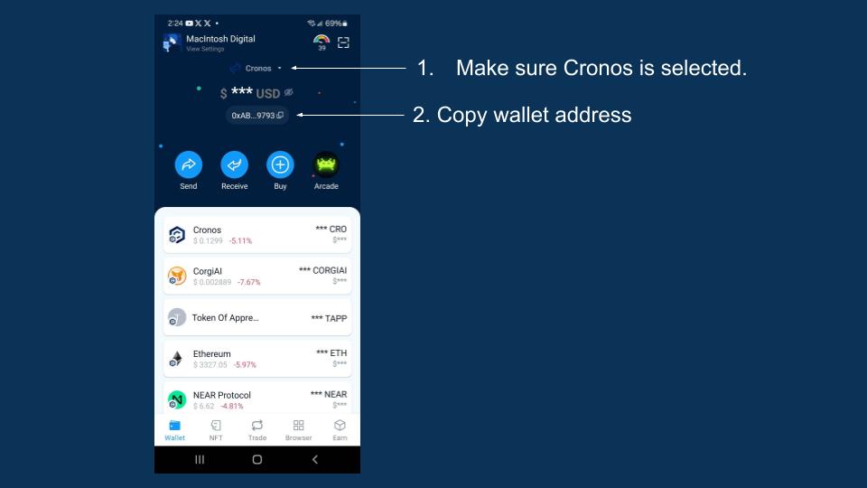 Find Wallet Address